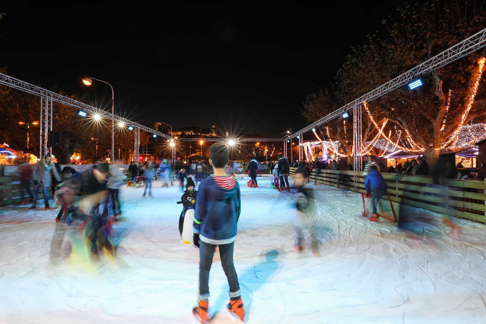 The ice rink
